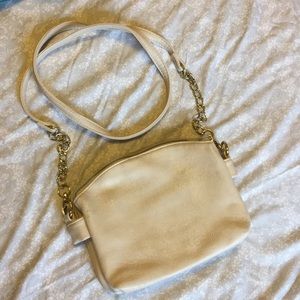 Cream crossbody